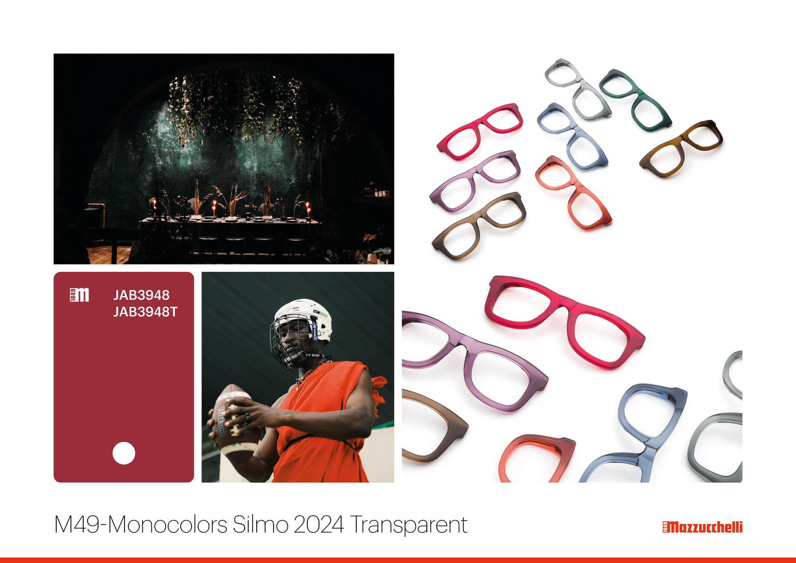 M49-Monocolors Silmo 2024 Transparent | Mazzucchelli 1849