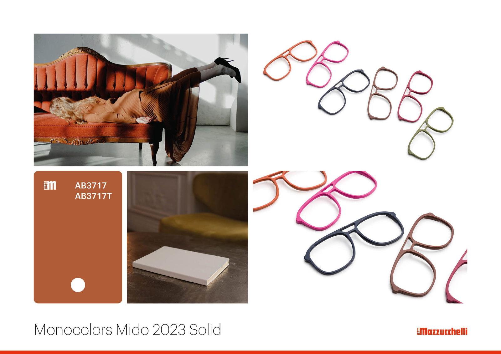 Monocolors Mido 2023 Solid | Mazzucchelli 1849